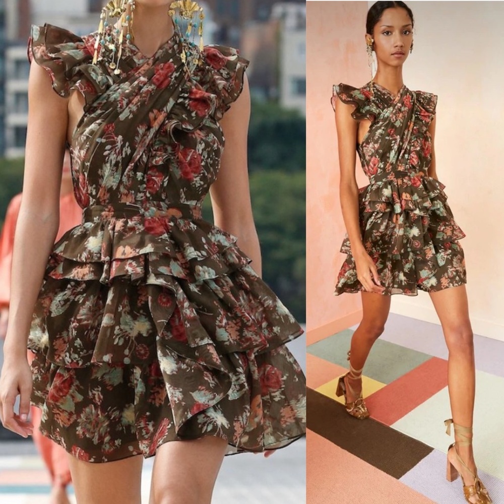 Ulla Johnson Sarafina Dress in Fern Size 8